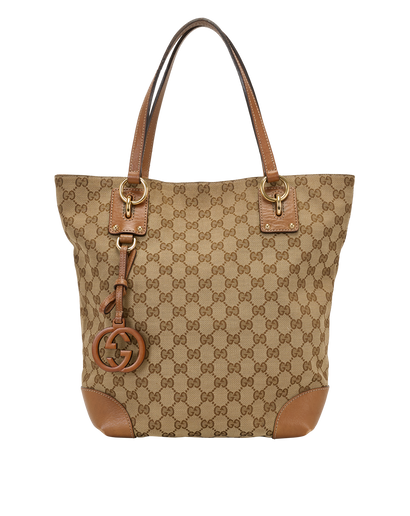 Vintage GG Tote, &pound;350, Handbags, Beige/Tan, Canvas, Front view